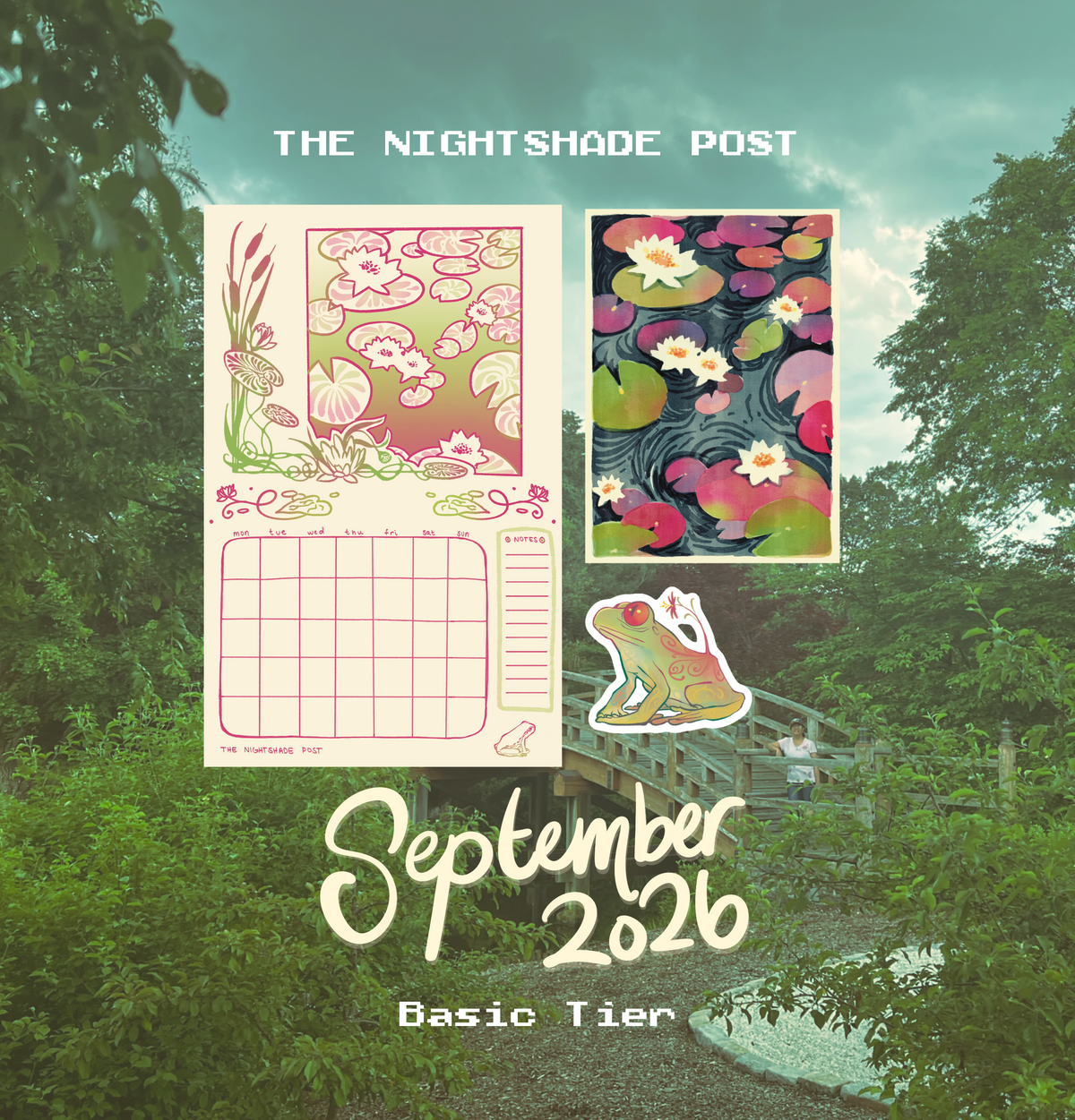 The Nightshade Post | Basic Tier (Monthly Snail Mail)