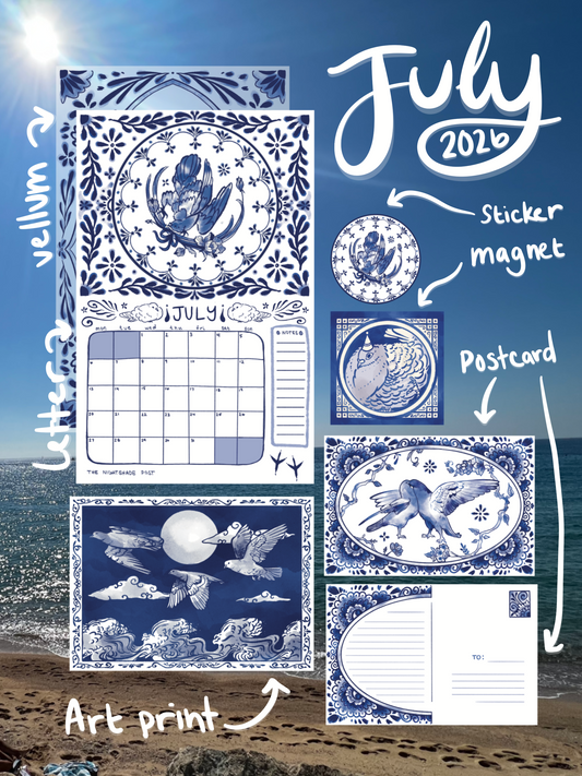 The Nightshade Post | Premium Tier (Monthly Snail Mail)