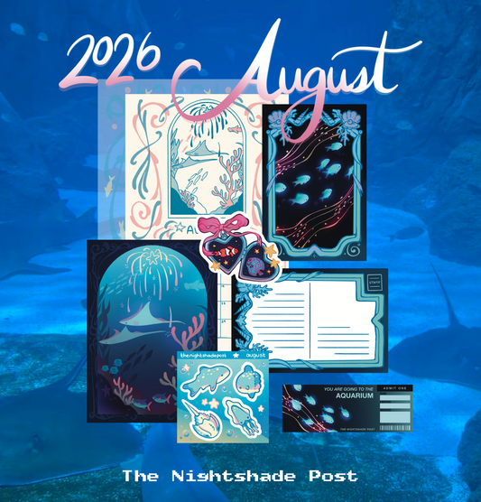 The Nightshade Post | Premium Tier (Monthly Snail Mail)