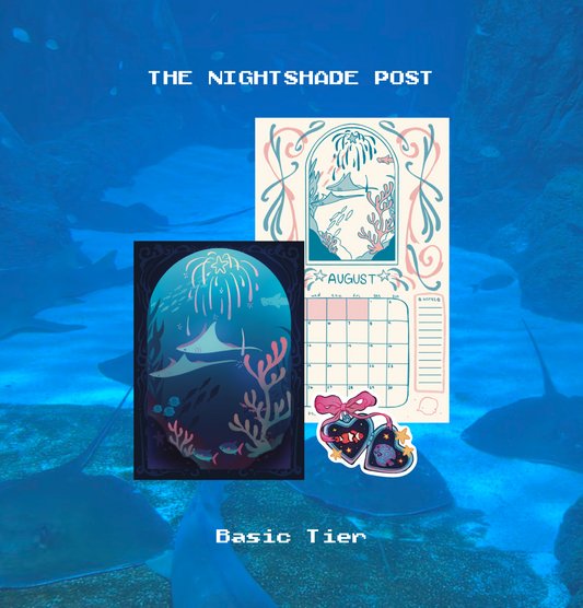 The Nightshade Post | Basic Tier (Monthly Snail Mail)