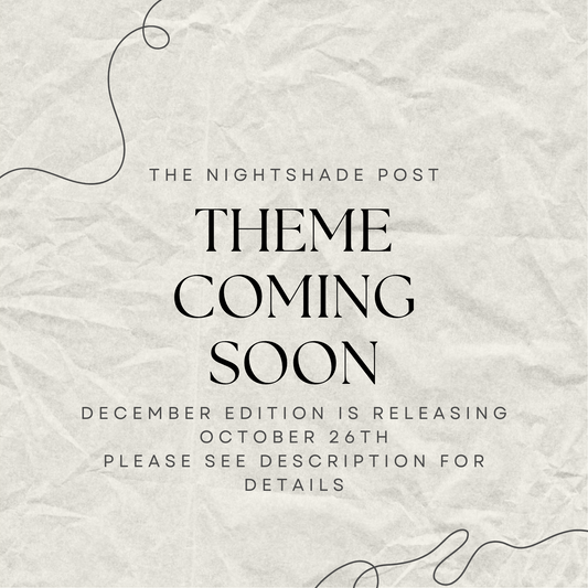 The Nightshade Post | Basic Tier (Monthly Snail Mail)